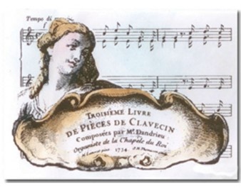 Акриловый штамп La Blanche - Troisime Livre