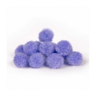 Помпони SANTI бузкові 15мм 50 шт.