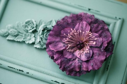 ЦІНУ ЗНИЖЕНО! Тканинні квіти від Prima - Flower Frillies, 2 шт.