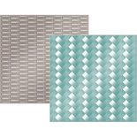 Набор папок для тиснения We R Memory Keepers - Woven -  Embossing Folders 6"X6", 15 x 15, 2шт. 