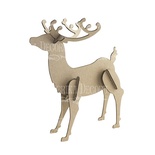 Заготовка для декорування "Новорічний олень - 2" 115, ТМ Фабрика Декору