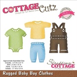 Ніж для вирубки CottageCutz - Elites Die - Rugged Baby Boy Clothes
