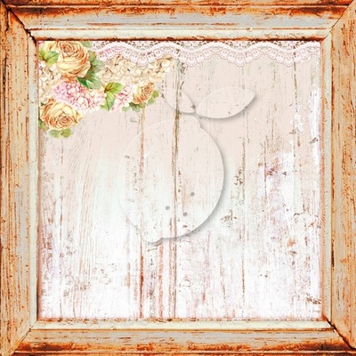 Аркуш двостороннього паперу для скрапбукінгу від LemonCraft - Grow with me me 04