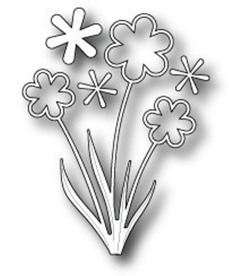 Ніж для вирубки від Poppystamps - Groovy Flower