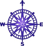 Ніж для вирубки від Cheery Lynn Designs - Ship's Compass