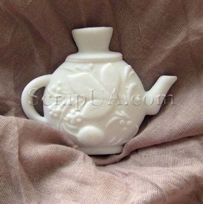 Шебби-украшение Чайник, 1 штука