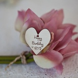 Сердечко деревʼяне: happy birthday, 3x3,3см