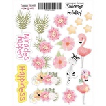 Набір наліпок (стікерів) 036 - Summer holiday, ТМ Фабрика Декору