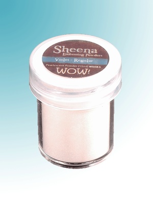 Пудра для эмбоссинга Wow Violet Pearl - Regular, 15 мл