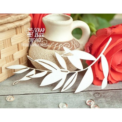 Чипборд Scrapbox - листочок Hf-063