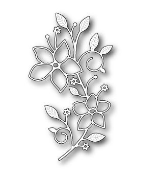 Ніж від Memory box - Dies - Vignette Floral Branch