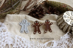 Нож для вырубки от Scrapfriend - Имбирный человечек, 2,5х3,5см