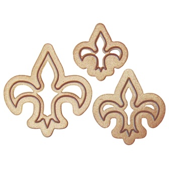 Ножі для вирубки Spellbinders - Fleur De Lis