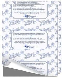 Клеевая оснастка EZ Mount для резиновых штампов, размер: 21,6x27,9 см