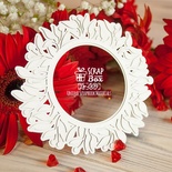 3d чіпборд ScrapBox - Рамочка линьої Dr-009