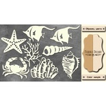 Чипборд Фабрика Декору - FDCH-152, цвет молочный, крафт