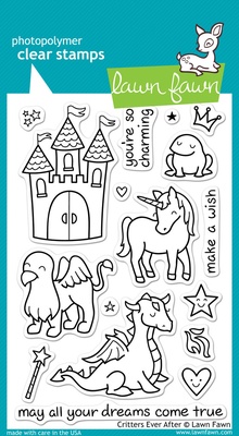 Штампы от Lawn Fawn - Critters Ever After - Сказочная страна