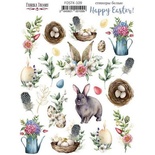 Набір наліпок (стікерів) 23 шт. Happy Easter 109, ТМ Фабрика Декору