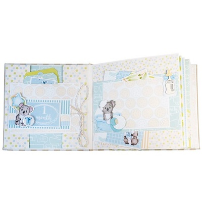 Набір для виготовлення фотоальбому Puffy Fluffy boy 004, ТМ Фабрика Декору