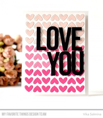 Ніж для вирубки My Favorite Things - Die-namics Love You