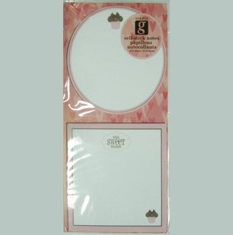 Самоклейні нотатки від Studio G - Think Sweet Thoughts, 1 шт.