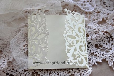 Ніж для вирубки від Scrapfriend - Приглашение, 19x9,5см