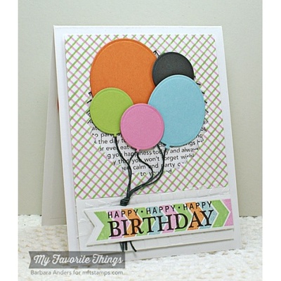 Ніж для вирубки My Favorite Things - Die-namics Balloon STAX (MFT496)