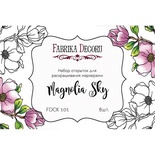 Набір листівок для розмальовування маркерами Magnolia sky, ТМ Фабрика Декору