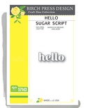 Ніж від Birch Press Design - Hello sugar script