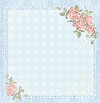 Набір паперу Galeria Papieru - Little Women, 30x30, 12 аркушів