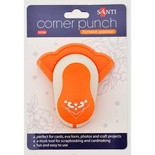 Дырокол угловой, 2,5 см Кружочки, ТМ Santi