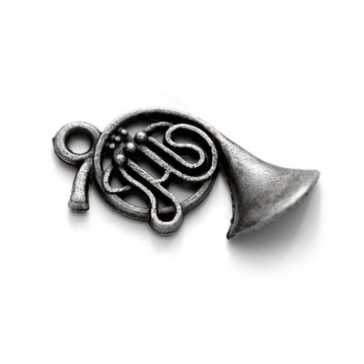 Металева підвіска від ScrapBerryʼs - Духова труба, 11x22м, 1 шт