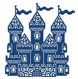 Ніж для вирубки - замок - TatteRed Lace - Dies- Fairy Castle
