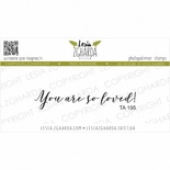 Акриловый штамп Lesia Zgharda You are so loved! ТА195