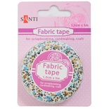 Стрічка текстильна самоклейна Весінній танець, 1.5см*5см, ТМ Santi
