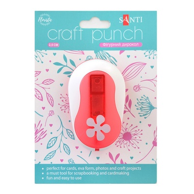 Дырокол фигурный, цветок Яблоневый цвет, 25 мм, ТМ Santi