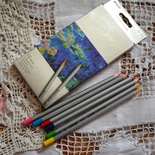 Карандаши цветные, 12 цветов, шестигранные, Marco Raffine