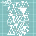 Чипборд від Вензелик - Геометричний набір 02, розмір: 14,6x9,7 см