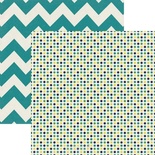 Аркуш скрап-паперу My Mind's Eye Multi Dot, 30x30 см, двосторонній