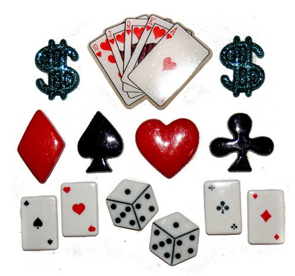 Набір декоративних ґудзиків Dress It Up - In the Money