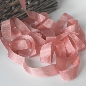 Лента Seam Binding - Rose Petal, цвет розовый бледный, ширина 1,3 см, длина 90 см