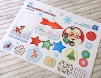 Висічки з чіпборду від Євгенія Курдібановська ТМ - Merry Christmas