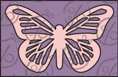 Чипборд. Метелик №2, cb-269