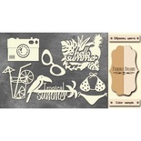 Чипборд Фабрика Декору - FDCH-147, колір молочний, крафт