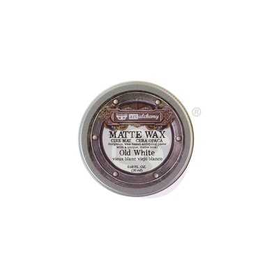 Матовий віск від Prima Marketing - Finnabair Art Alchemy Matte Wax - Old White, 20 мл