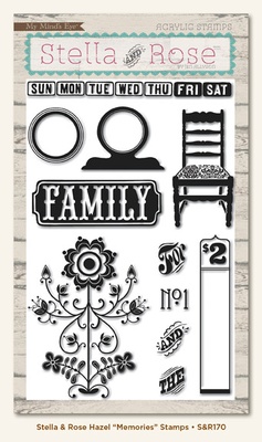 Набір штампів My Mind's Eye - Memories Stamps