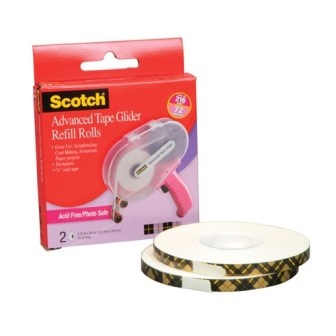 Инструмент от 3M Scotch - 3M Scotch - Advanced Tape Glider ATG + 2 бобинки клеевой ленты