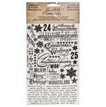 Натирки Tim Holtz - Ideaology - Remnant Rubs - Christmastime, 2