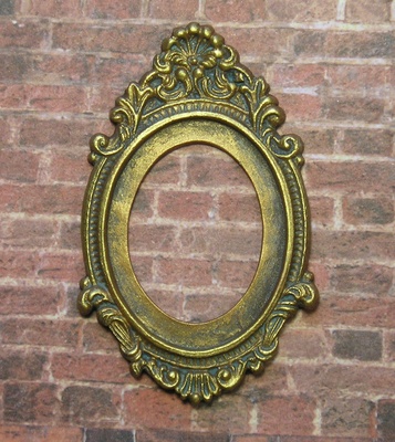 Рамочка гіпсова під античне золото від E.В.A., 4х6,5см