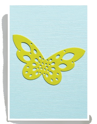 Набор ножей от Birch Press Design - Sparkler butterfly layer set, 4 шт.